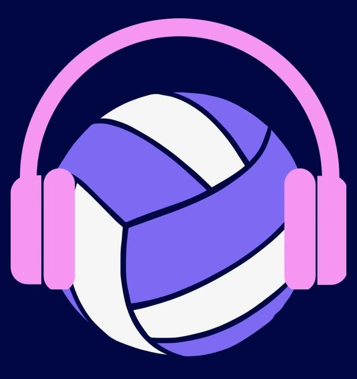 Volleyball with Headphones - Volume Volleyball Academy
